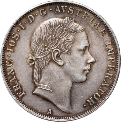 Austria, Franciszek Józef I, talar 1852 A, Wiedeń