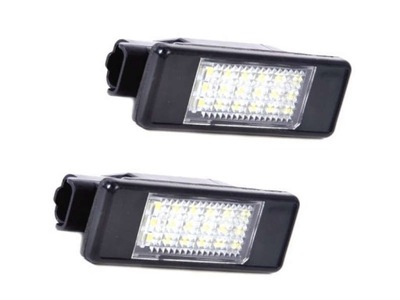 ФОНАРИ ОСВЕЩЕНИЕ НОМЕРА LED (СВЕТОДИОД ) PEUGEOT 106 307 408 408 407 607 EXPERT