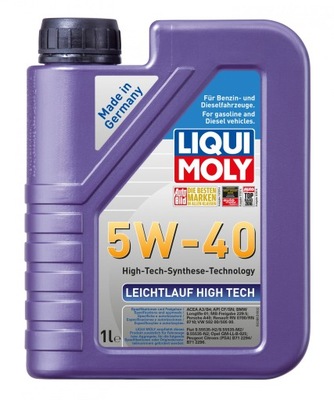 1L ALYVA VARIKLIO LEICHTLAUF HIGH TECH 5W40 