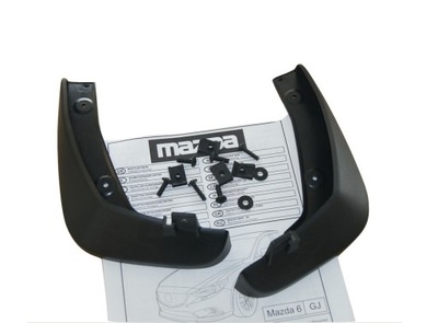 Брызговики набор задняя mazda 6 gj gl sedan 2012-20 фото №1