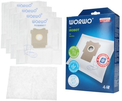 WORKI DO ODKURZACZA iROBOT Roomba i3+ 4SZT