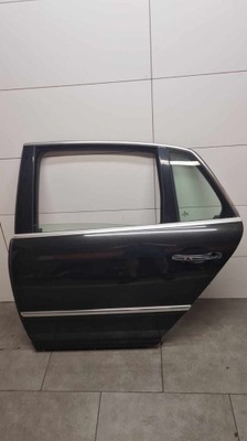 DOOR LEFT REAR VW PHAETON 02-10 LR9V BLACK  