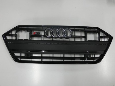 Решётка радиатора, решётка радиатора audi s-7 4k shadowline радар фото №1