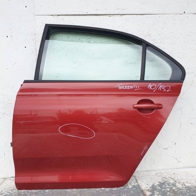 Seat toledo iv rapid дверь левый левая задняя задние фото №1