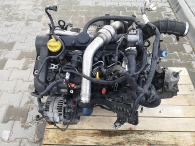 Nissan renault dacia 1.5 dci двигатель комплектный  k9kp732 фото №1