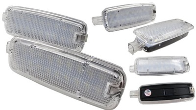 LÁMPARA FORROS DIODO LUMINOSO LED INTERIOR ILUMINACIÓN CABINAS AUDI A5 8T 2007-2016  