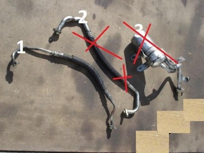 Volvo v50 s40 2.0d lift шланг трубка кондиционера фото №1