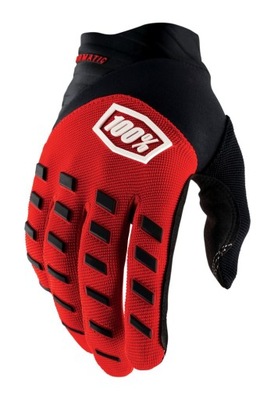 Rękawiczki 100% Airmatic Glove Red Black - XL