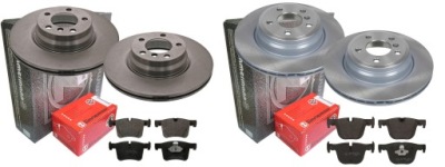 Тормозные диски тормозные колодки p+t zimmermann bmw 3 f30 f31 4 330mm фото №1