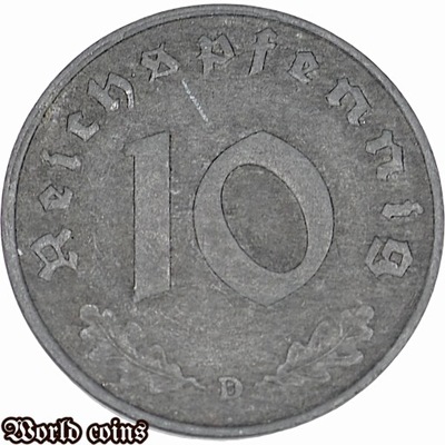 10 PFENNIG 1944 D