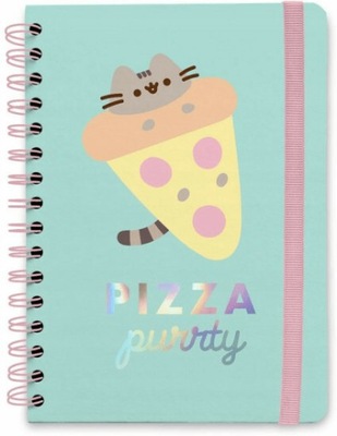 Kołonotes A5 Pusheen Pizza Purrty