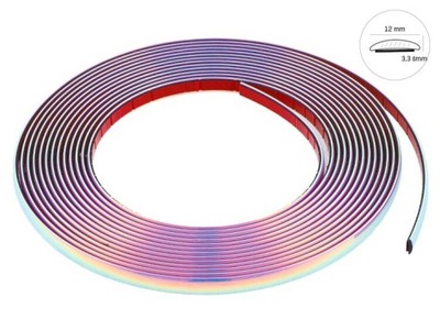 BRIDA DEKORACYJNA, RAINBOW, 12 MM X 8 M  