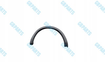 Молдинг крила задня ліва dodge ram 1500 13-18 фото №1