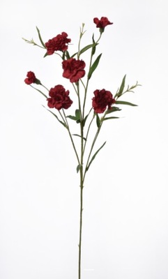 GOŹDZIK goździki gałązka kwiaty sztuczne 75 cm
