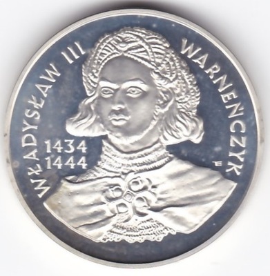 200 000 zł 1992 Władysław III Warneńczyk