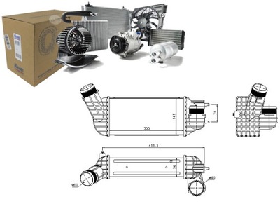 Интеркулер citroen c4 aircross c4 grand picasso i фото №1