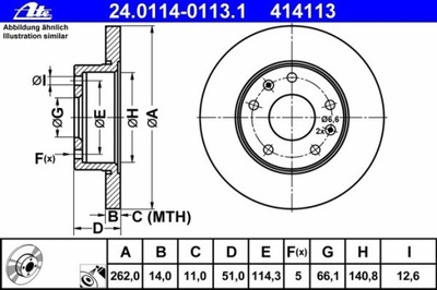 DISCO DE FRENADO LANDROVER FREELANDER 97-00  