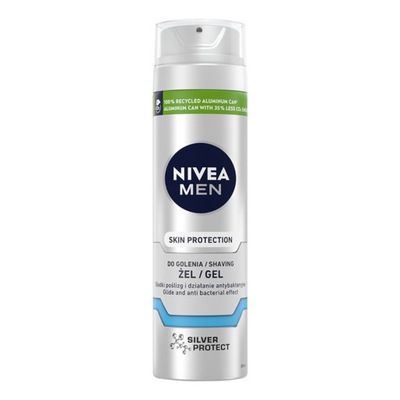 NIVEA MEN Silver Protect Żel do Golenia 200ml
