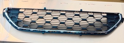 Citroen c3 ii lift решётка нижняя бампера + хром фото №1