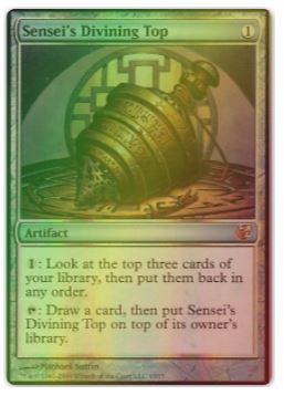 Sensei's Divining Top FOIL From the Vault: Exiled