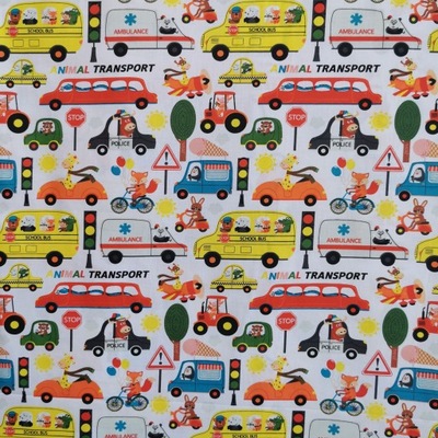 tkanina BAWEŁNA 100% AUTKA