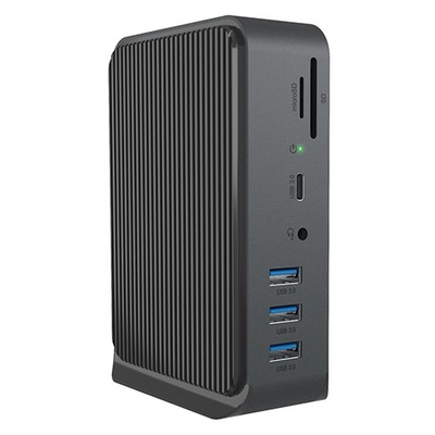 Uszkodzony HUB USB-C Stacja dokująca do PC ICY BOX IB-DK2261AC