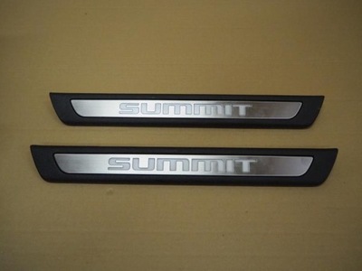 Накладка порог jeep grand cherokee wk2 summit lift фото №1