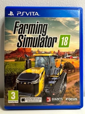 Farming Simulator 18 PS Vita PL Unikat!