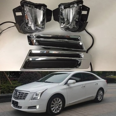 FOR CADILLAC XTS 2013-2016 DRL PROTECTION LAMPS FOG LIGHT DZIENNEGO WHITE CAR STYLING  