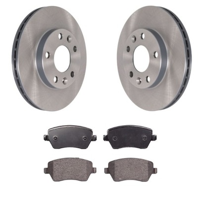 DISCOS ZAPATAS PARTE DELANTERA DACIA DUSTER RENAULT MEGANE IV  