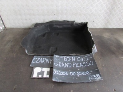 Обшивка підлога правий задня citroen c4 grand picasso 06-13 r. фото №1