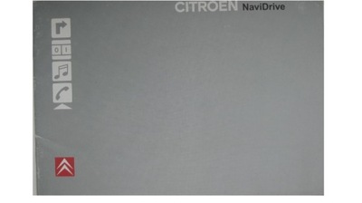 CITROEN C4 Nawigacja instrukcja obsługi Navidrive