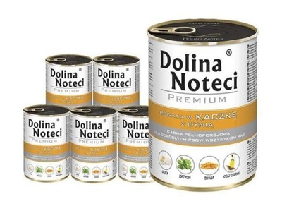 DOLINA NOTECI Premium KACZKA z dynią 12x400g