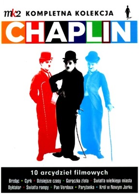 CHARLIE CHAPLIN. KOMPLETNA KOLEKCJA [10DVD]