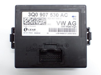 Модуль блок управления шлюз 3q0907530ac vw t-roc 20r фото №1