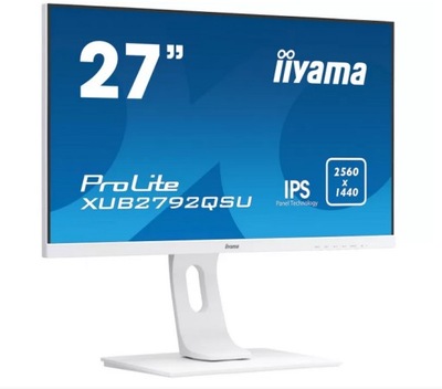 Monitor iiyama ProLite XUB2792QSU-W1 27'' WQHD IPS