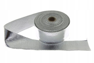 Бандаж лента тепловая выхлоп алюминиевая 10m фото №1