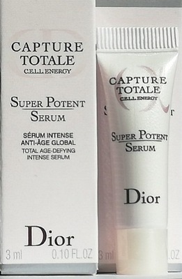 Przeciwstarzeniowe serum Dior capture totale super potent 3 ml
