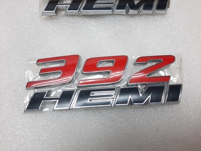 DODGE CHARGER / CHALLENGER EMBLEMA INSCRIPCIÓN SRT 392 HEMI 2015 - 2022  