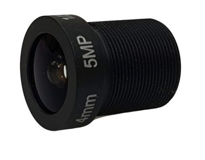 Obiektyw M12 4mm IR 5MP Kamer CCTV Płytkowych
