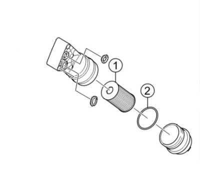 Фильтр масла hyundai genesis coupe 3.8 2012-2015 фото №1