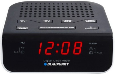 Radio z zegarem budzik Blaupunkt CR5WH RADIOBUDZIK