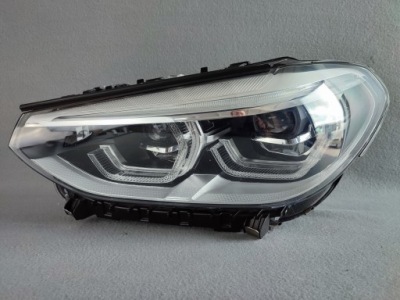 Bmw x3 g01 x4 g02 фара левая full led адаптивный 8739653-01 год 2017-21 фото №1