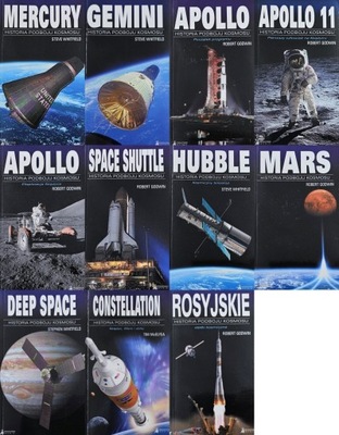 Historia podboju Kosmosu - 11 książek