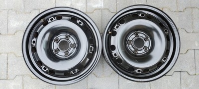 LLANTAS ACERO 15 VW POLO V FOX SKODA FABIA SEAT IBIZA IV AUDI A1 5X100 ET 38  