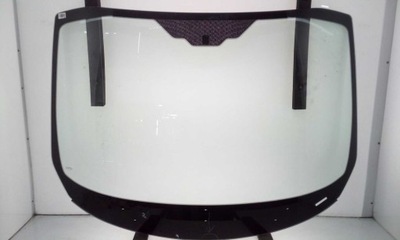 Стекло лобовое ford transit custom 2012- зелёный фото №1