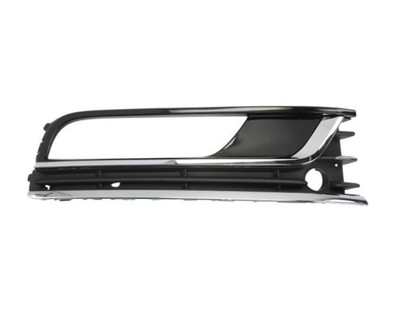 Решётка радиатора бампера vw passat b7 euro type 2011- левая фото №1