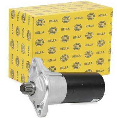 СТАРТЕР HELLA 8EA 012 526-191 AUDI SEAT SKODA VW 12V 10 ЗУБІВ 2 ОТВОРИ