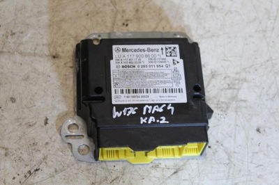 Модуль датчик подушек подушка безопасности a1179008600 mercedes cla w117 w176 фото №1