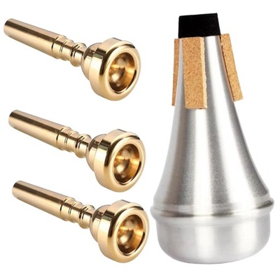 Tłumik do trąbki z ustnikiem do trąbki (3C 5C 7C) Trąbka